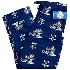 Life is Good - ‘Santa in the Adirondacks’ lounge pants. SZ: Various. NWT.